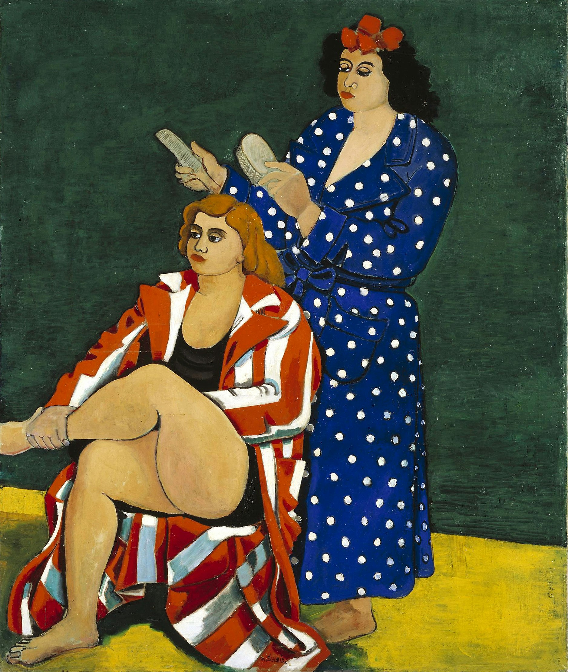 Wilhelm Schmid, Bei der Toilette, o.J