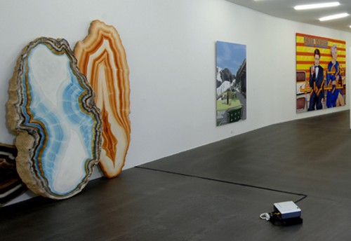 Exhibition view, Three leap seconds later, Ankäufe aus den Kunstsammlungen des Bundes 1998 – 2008 (Acquisitions by the Swiss Federal Art Collections from 1998 – 2008), Kunsthaus Grenchen, 2009