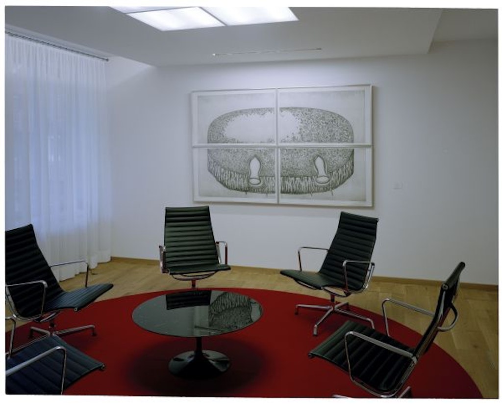 Alex Sadkowsky, Tisch, 4 parts, 1979, original art print, Secretariat-General EDI, Bern © Photograph FOC / Joël Tettamanti