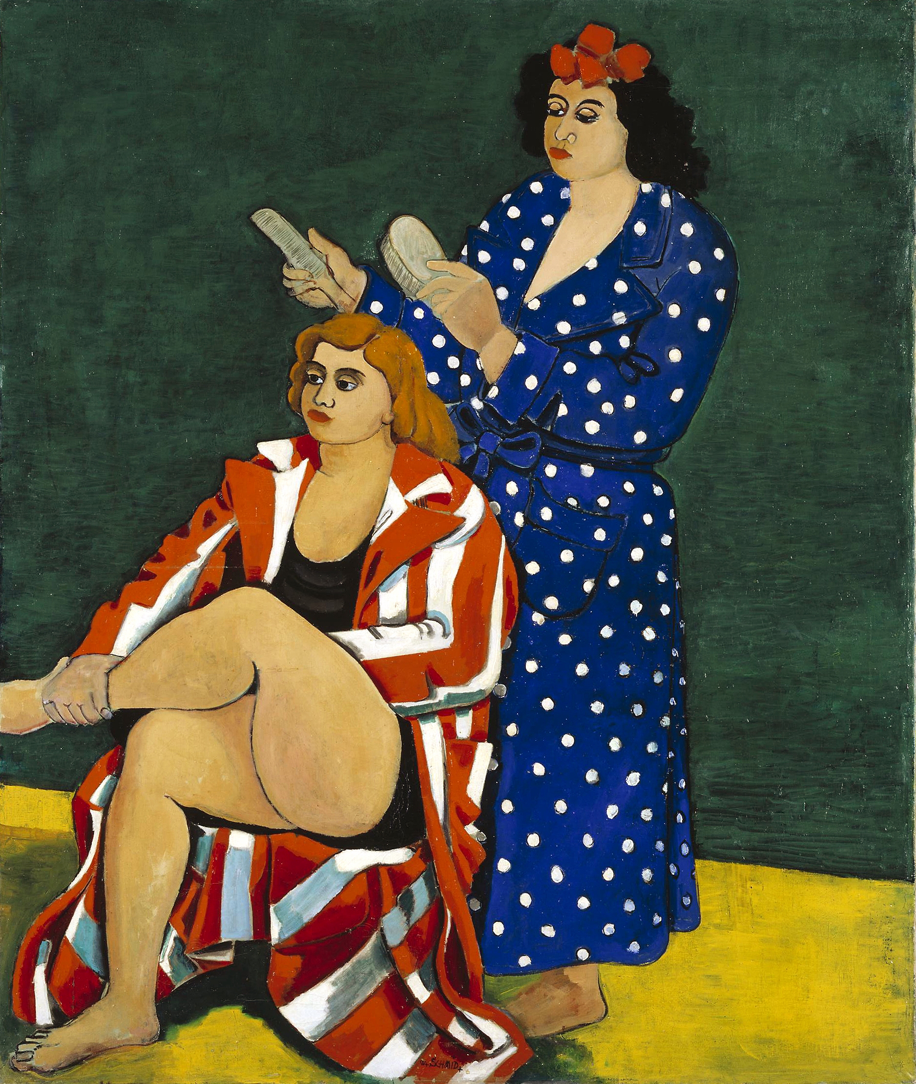 Wilhelm Schmid, Bei der Toilette, o.J