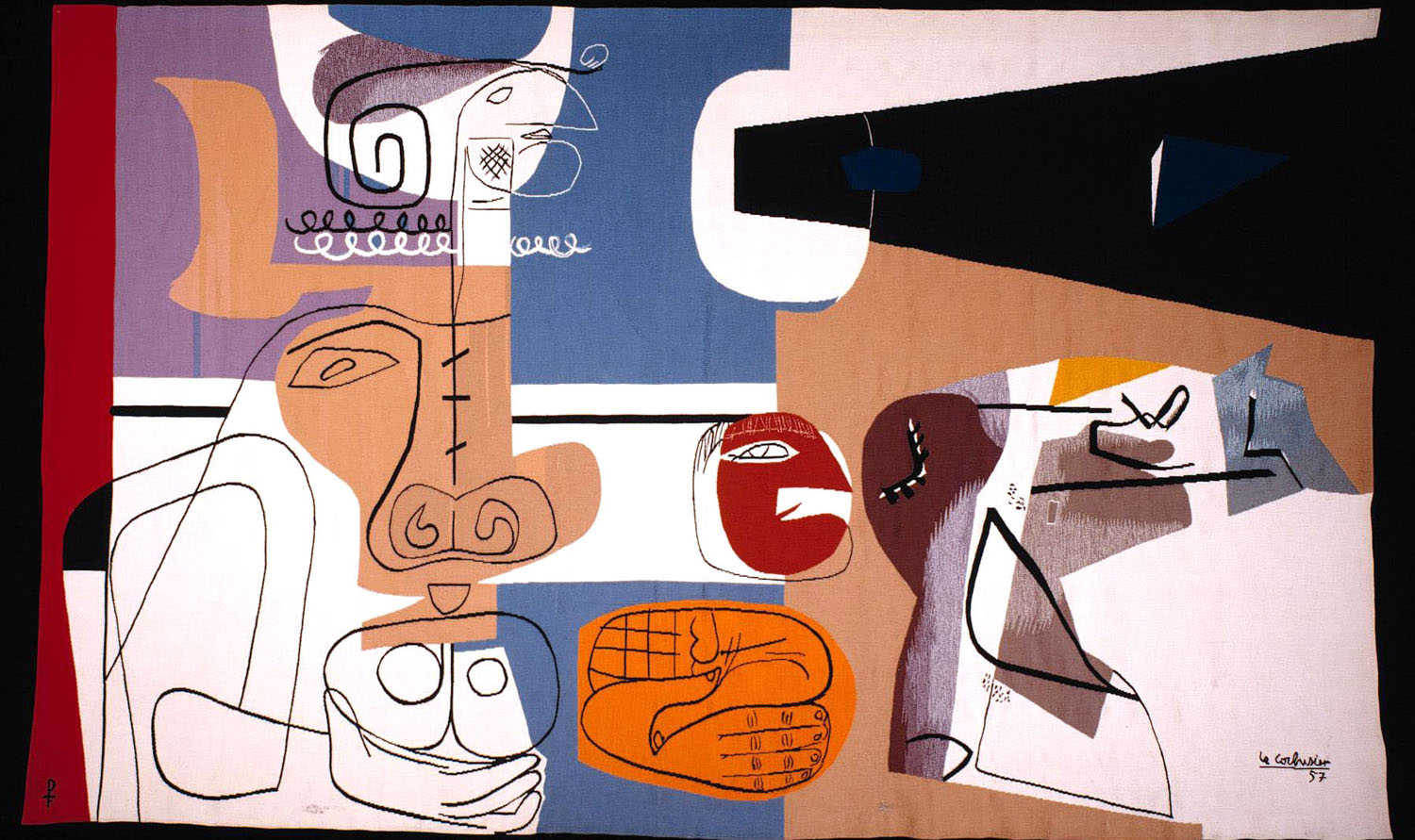 Le Corbusier, L’étrange oiseau et le taureau, 1957